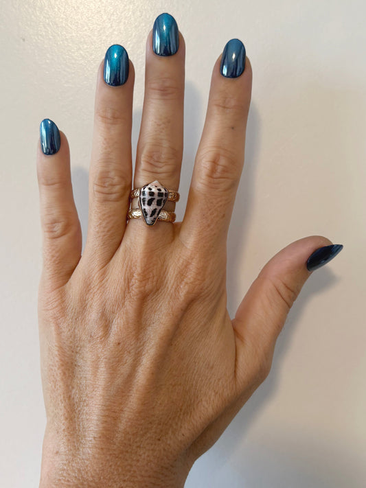 Hebrew Shell Floral wrap Size 7.5