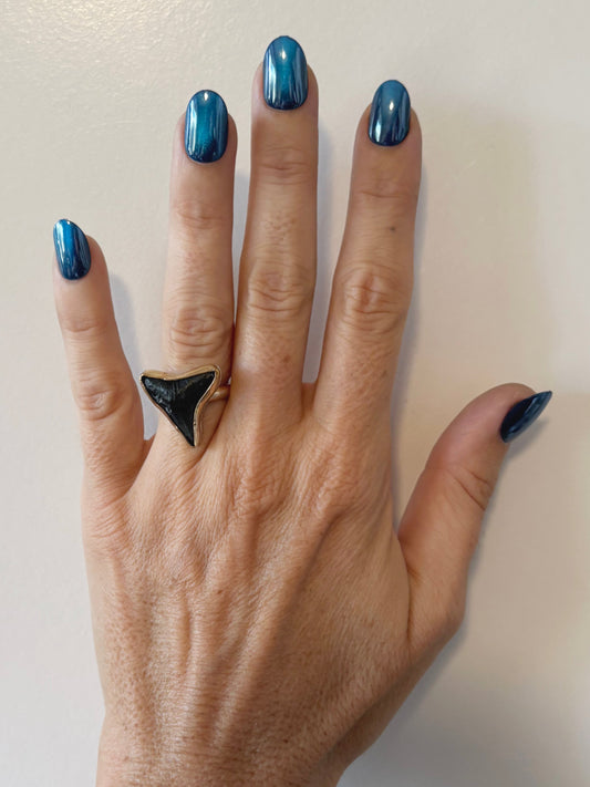Shark Tooth ring Size 7.25