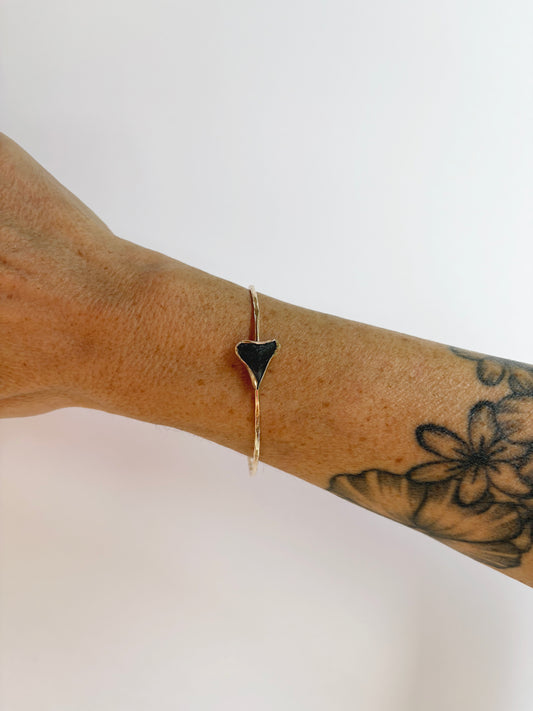Shark Tooth Bangle
