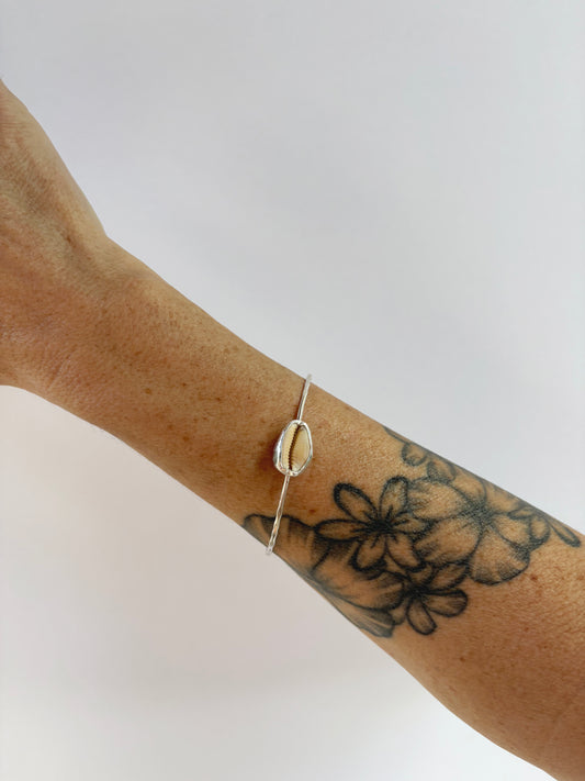 Tiny Cowrie Bangle